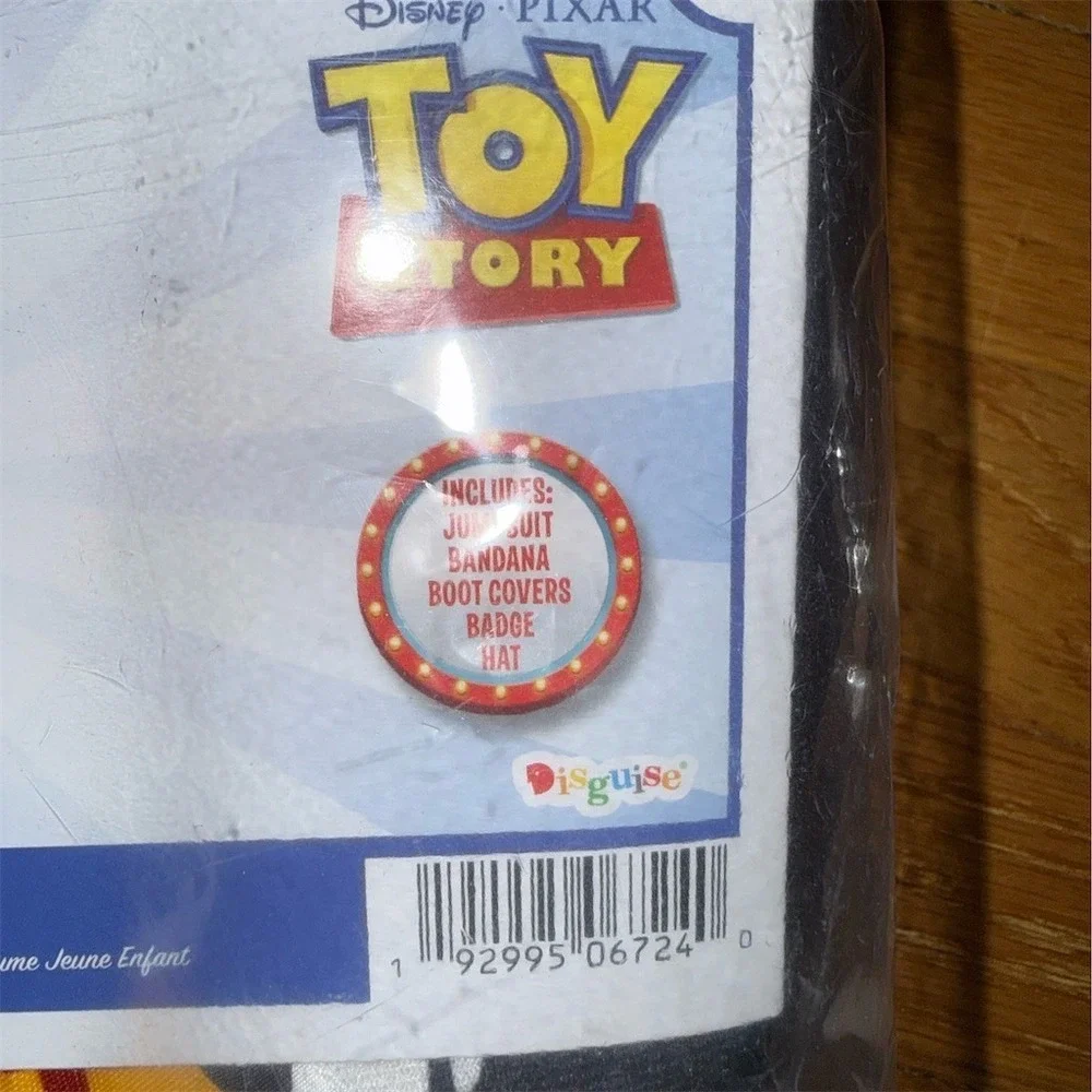 Disney Pixar Toy Story Woody Toddler Costume Set Boys 2T 5-Piece Outfit sheriff